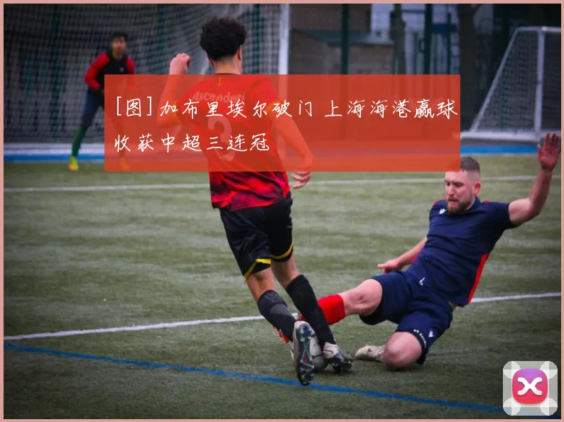 [图]加布里埃尔破门 上海海港赢球收获中超三连冠